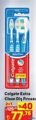 COLGATE EXTRA CLEAN DİŞ FIRÇASI 2+1 COLGATE EXTRA CLEAN DİŞ FIRÇASI 2+1